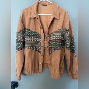 SHEIN brown jacket